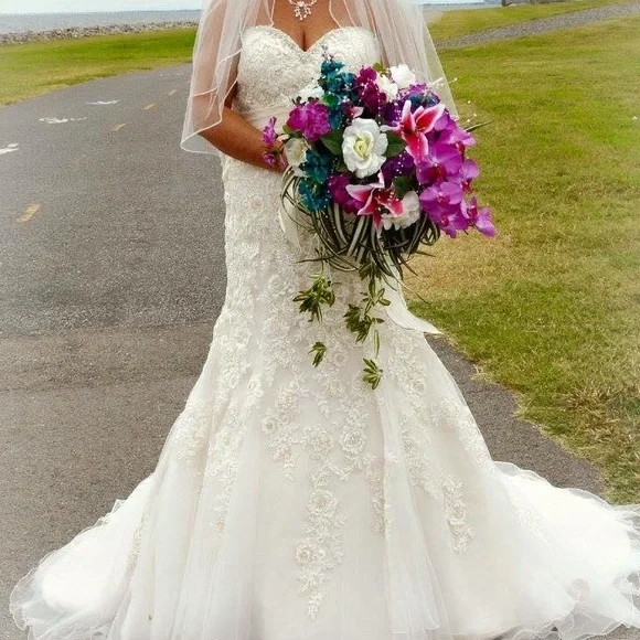 sachin and babi light blue dress Champagne Wedding Dress Boho Bridal Gown Customized Cap Sleeve Scoop Neck